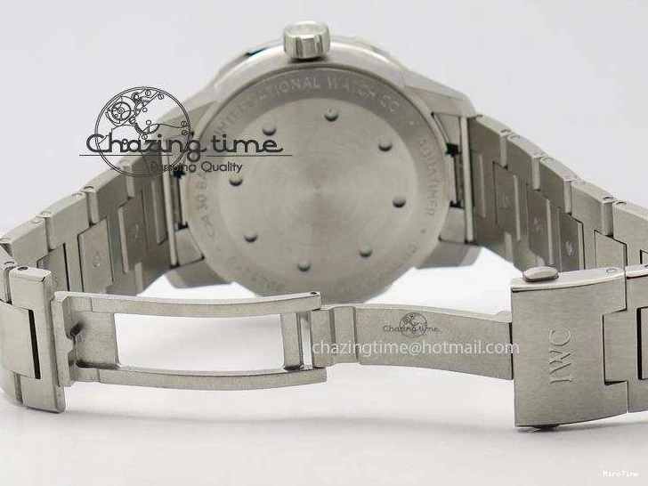 MIROTIME 0720 UrbanStyle Aquatimer Automatic IW329002 V6F 1:1 Best Edition Black Dial On SS Bracelet MIYOTA 7317